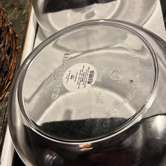 TWO NEW GLASS SERVING BOWLS FROM TARGET ! - Picture 5 of 9